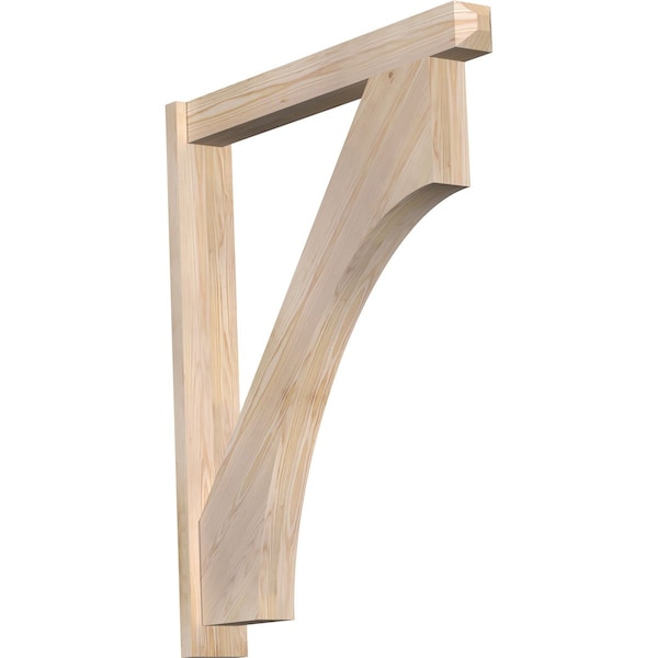 Ekena Millwork Westlake Craftsman Smooth Outlooker, Douglas Fir, 5 1/2"W x 38"D x 46"H OUT06X38X46WTL04SDF - main